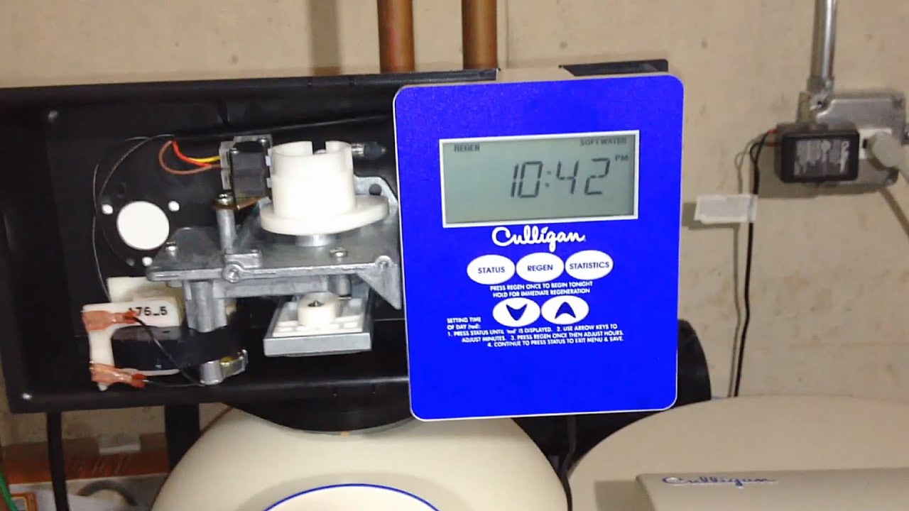 High Water Bills? Culligan Gold Series Water Softener Repair YouTube