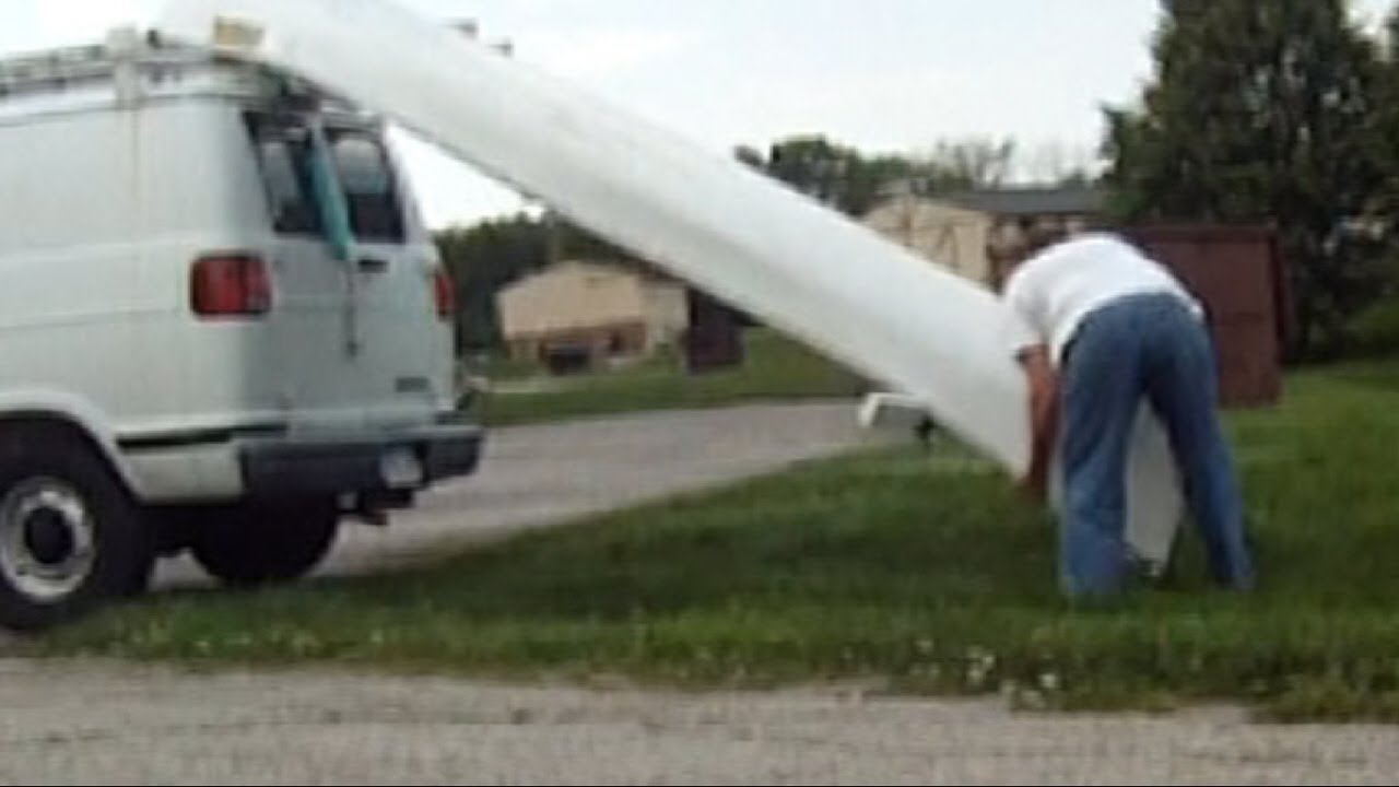 How to load a Canoe by yourself on top of a Car or Van - YouTube