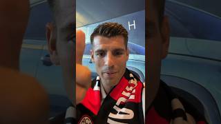 Touchdown in Milano: Morata 😍? | #shorts