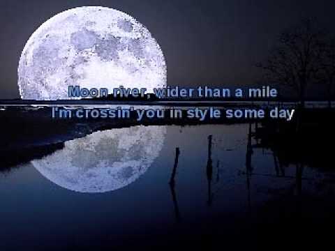 Karaoke - Henry Mancini - Moon River (by 212).avi - YouTube