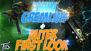 Warframe ♠ 9 - The Miter and Twin Gremlins First Look - Unmodded and Modded Gameplay