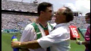 John Aldridge loses it V Mexico World Cup 94