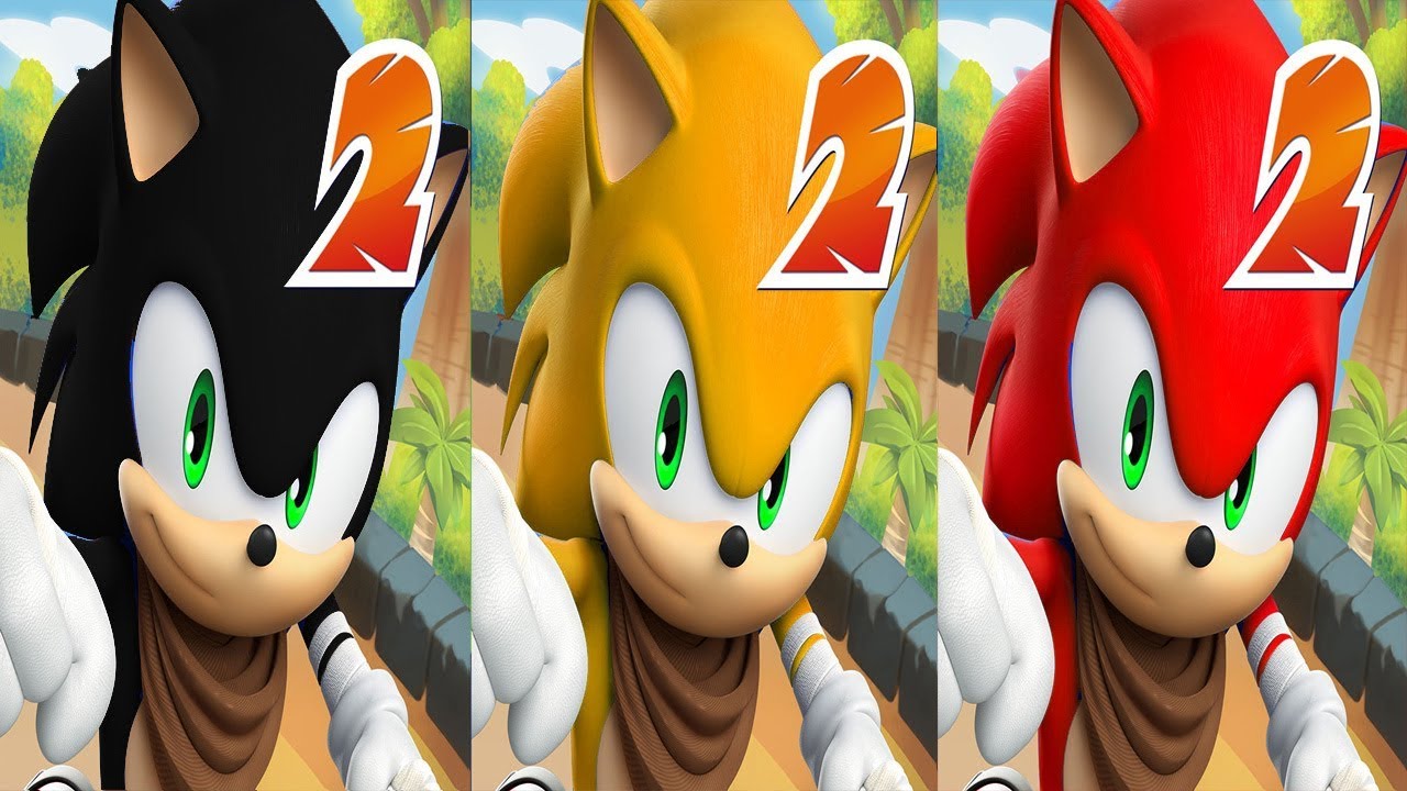 Sonic Dash 2 - SHADOW VS TAILS VS KNUCKLES Sonic Dash 2 - SHADOW VS TAILS V...