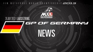 MXGP of Germany 2013 - NEWS Highlights - Motocross