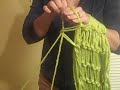 Arm Knitting My First Scarf