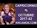 Video Horscopo Semanal CAPRICORNIO  del 15 al 21 Octubre 2017 (Semana 2017-42) (Lectura del Tarot)