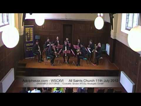 WSCXVI ENSEMBLE OCT´OPUS    Concerto Grosso Nº3 by Arcangelo Corelli