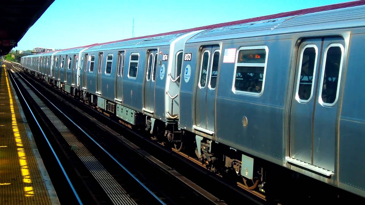 Manhattanbound R143 L TrainSutter Avenue YouTube