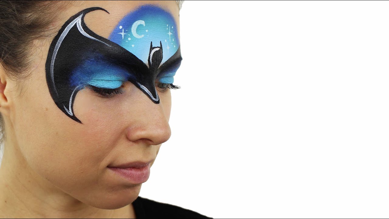 Batman Face Painting Tutorial YouTube