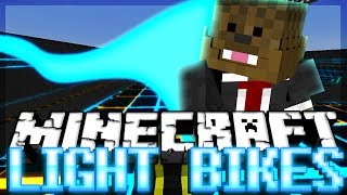 Minecraft Light Bike Minigame w/ Bashur and NoahCraftFTW!