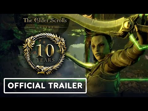 The Elder Scrolls Online  Official 10Year Anniversary Trailer