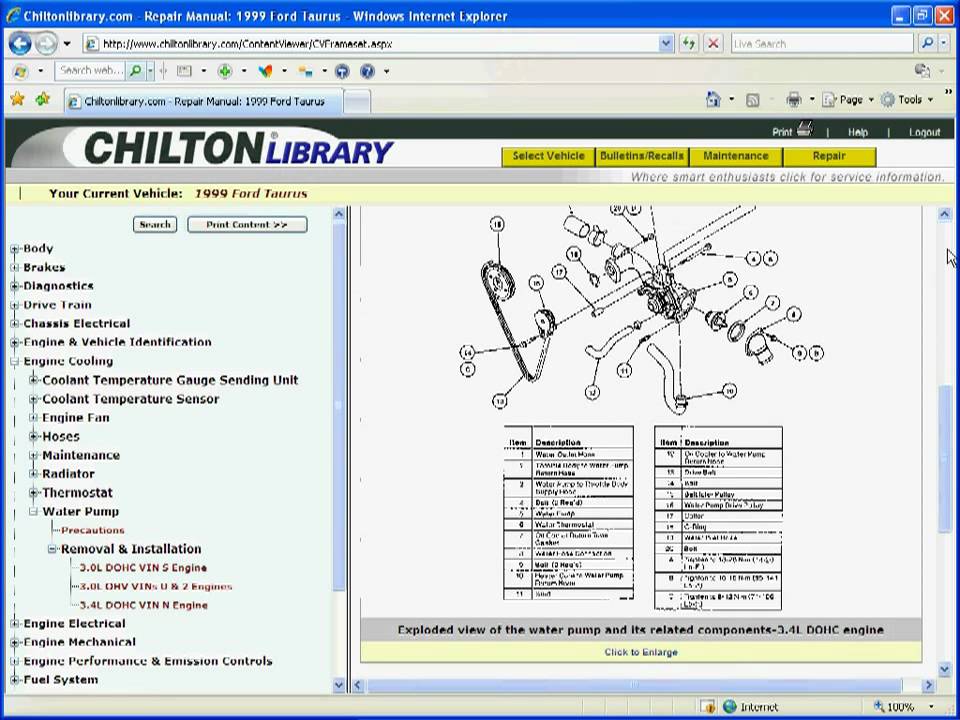 Using Chilton Library from Gale - Navigating Repair ...