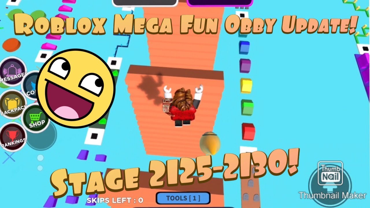 Roblox Mega Fun Obby Stage 1698