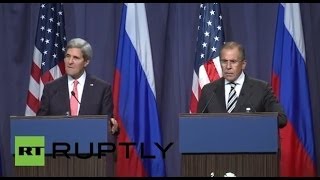 Итоговая пресс-конференция Сергея Лаврова и Джона Керри по Сирии