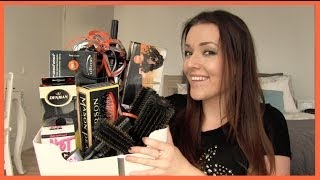 Unboxing B academy hair tool kit