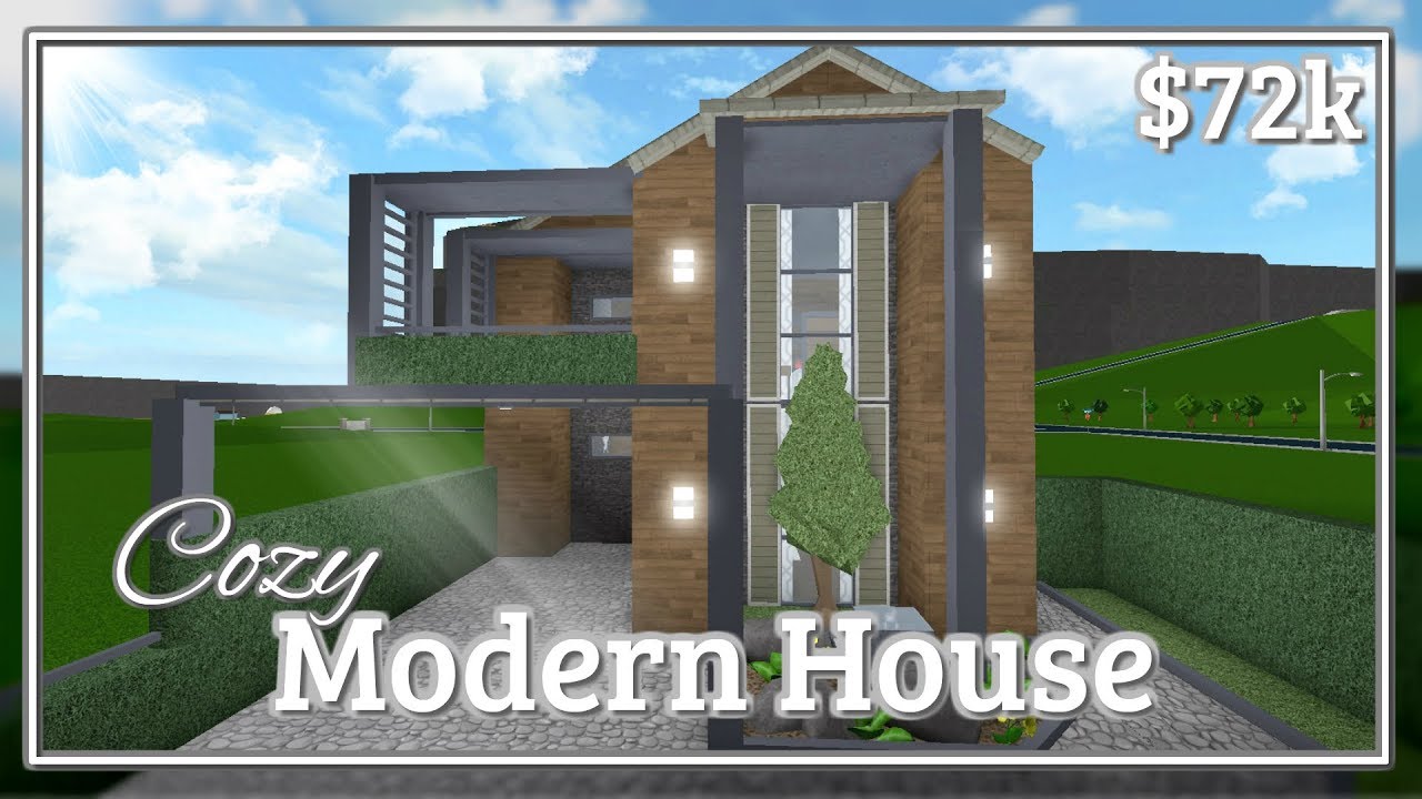 Bloxburg House Modern House Modern House
