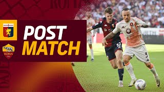 ANGELIÑO | INTERVISTA POST GENOA-ROMA