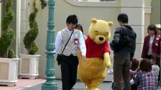 12 5 グリーティングに向かうディズニーランドのプーさん Youtube