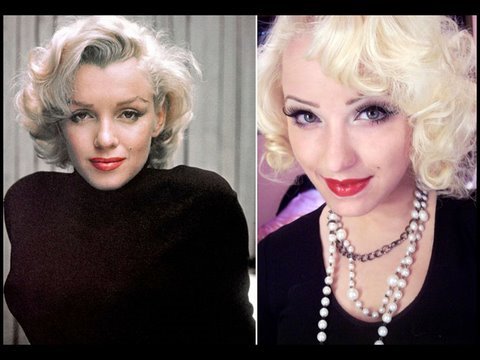 Hollywood Icon: Marilyn Monroe Pin Up Inspired Makeup Tutorial 4:50