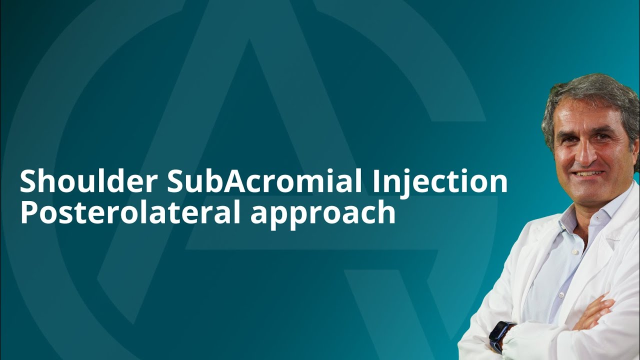 Shoulder Injection: posterolateral approach - YouTube