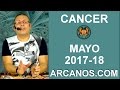 Video Horscopo Semanal CNCER  del 30 Abril al 6 Mayo 2017 (Semana 2017-18) (Lectura del Tarot)