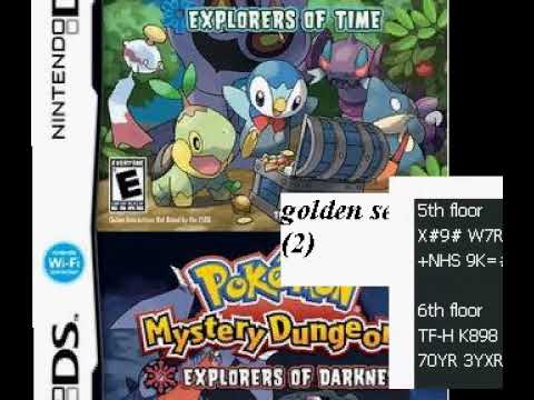 ... explorers of time and darkness golden seed wonder mail codes - YouTube