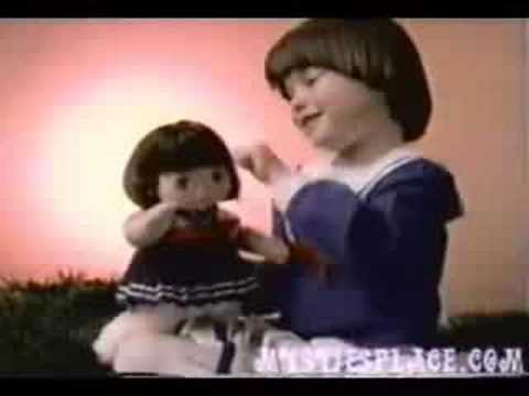 glitter pee doll commercial