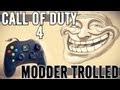 CHEATER ON COD 4 TROLLED!