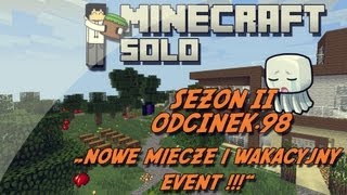 Minecraft HuśBox SOLO 2 - " Nowe miecze i wakacyjny Event !!! " odc.98