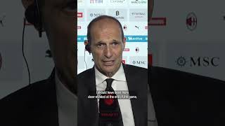Max Allegri  talks #MilanBologna | #Shorts