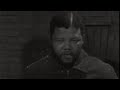 Nelson Mandela's first TV interview in 1961 by ITN reporter Brian Widlake
