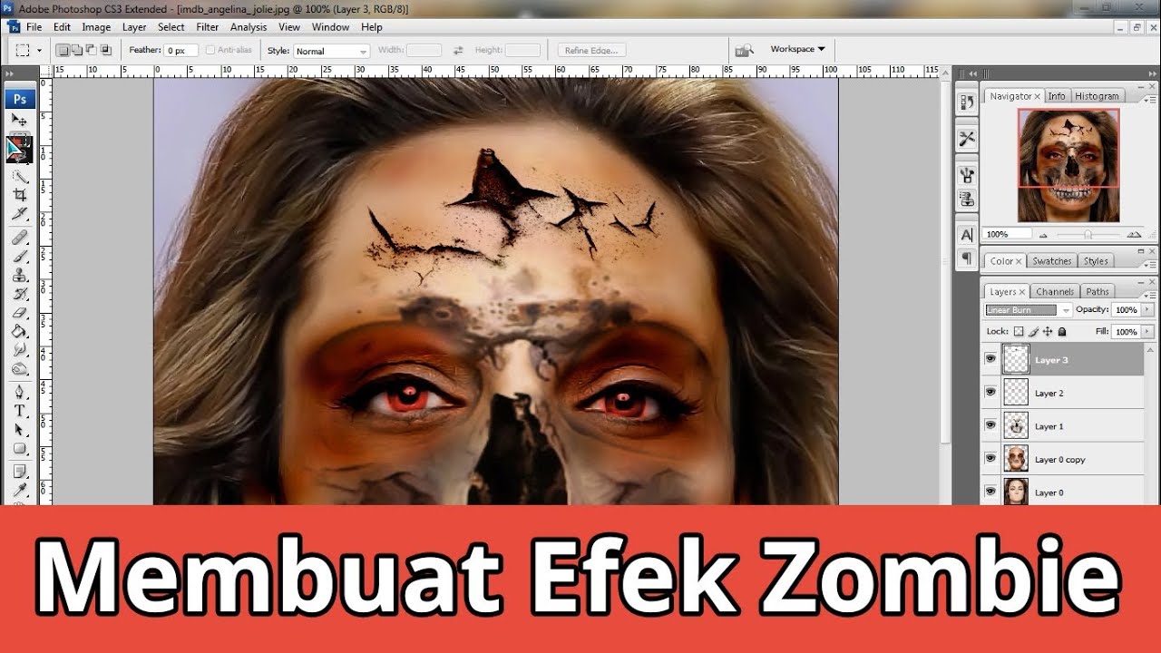 Tutorial Efek Zombie Di Photoshop | tutorial photoshop membuat efek zombie youtube Tutorial Efek Zombie Di Photoshop | tutorial photoshop membuat efek zombie youtube