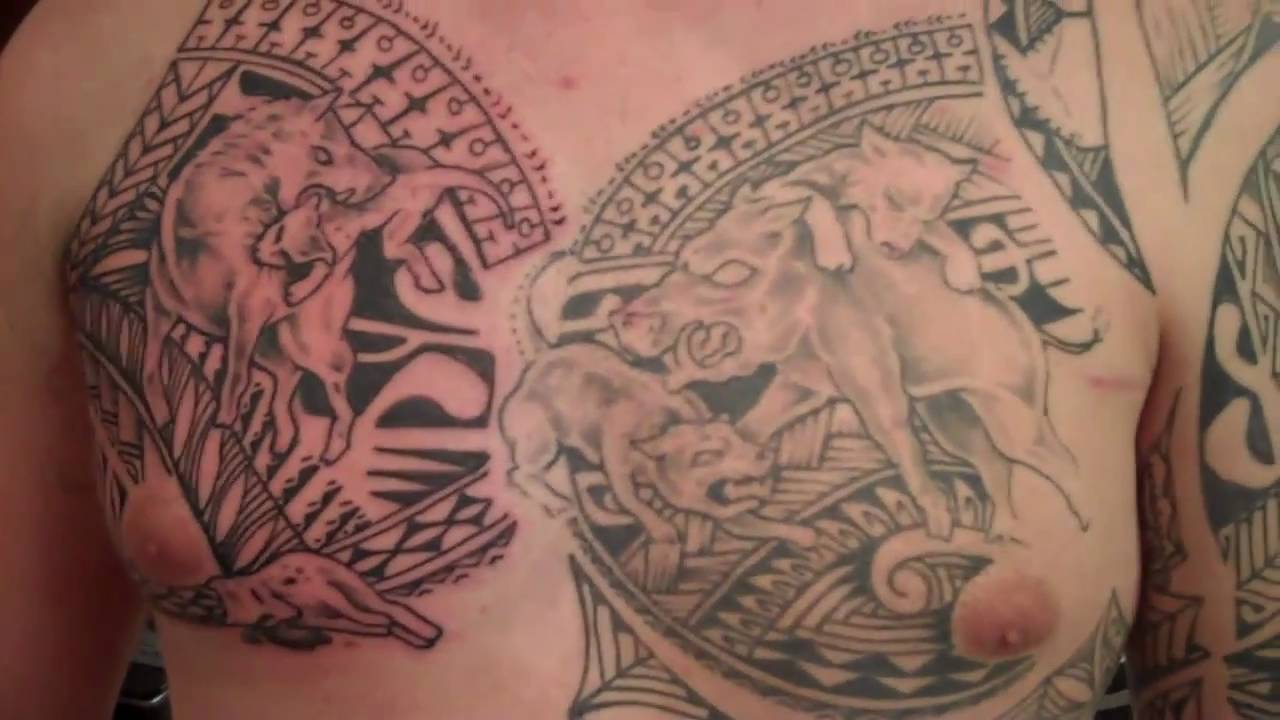 scotty s boar hunting inspired polynesian tribal tattoo scotty s boar hunting inspired polynesian tribal tattoo
