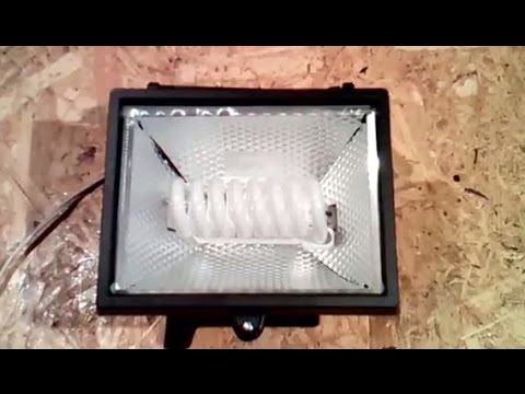 Как сделать мощный прожектор своими руками Как сделать мощный прожектор своими руками