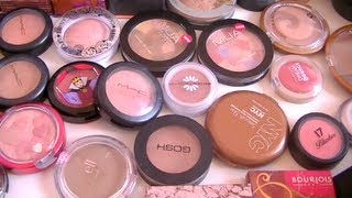 Blush Collection + Bronzers, Highlights etc