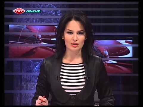 TRT AVAZ Azerbaycan dilinde xeber buraxılışı Tamilla Şirinovanın