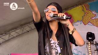 Funny girl IISuperwomanII doing her thing at London Mela 2013 for BBC Asian Network.