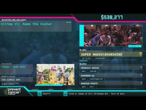 Download Super Mario Sunshine by AverageTrey in 3:06:29 - AGDQ 2018 - Part 83