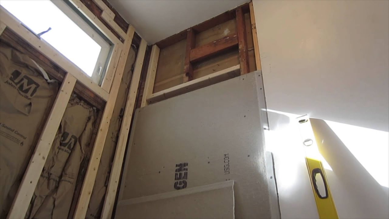 Complete tile shower install studs to tile Part 4 Installing The