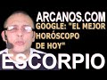 Video Horóscopo Semanal ESCORPIO  del 13 al 19 Diciembre 2020 (Semana 2020-51) (Lectura del Tarot)