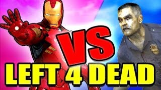 IRON MAN! - L4D SIBLINGS VERSUS Multiplayer! 2 (Left 4 Dead)