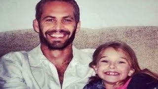 La hija de Paul Walker se despide de su padre