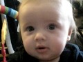Funny baby sounds like a motor boat!