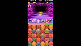 パズドラ【ヘラ降臨!】地獄級　災禍の魔神王・サタン×2