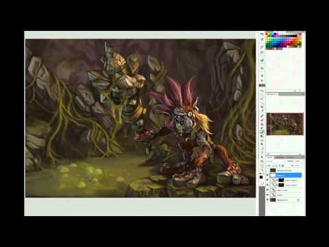 Trundle, the Cursed Troll speed art