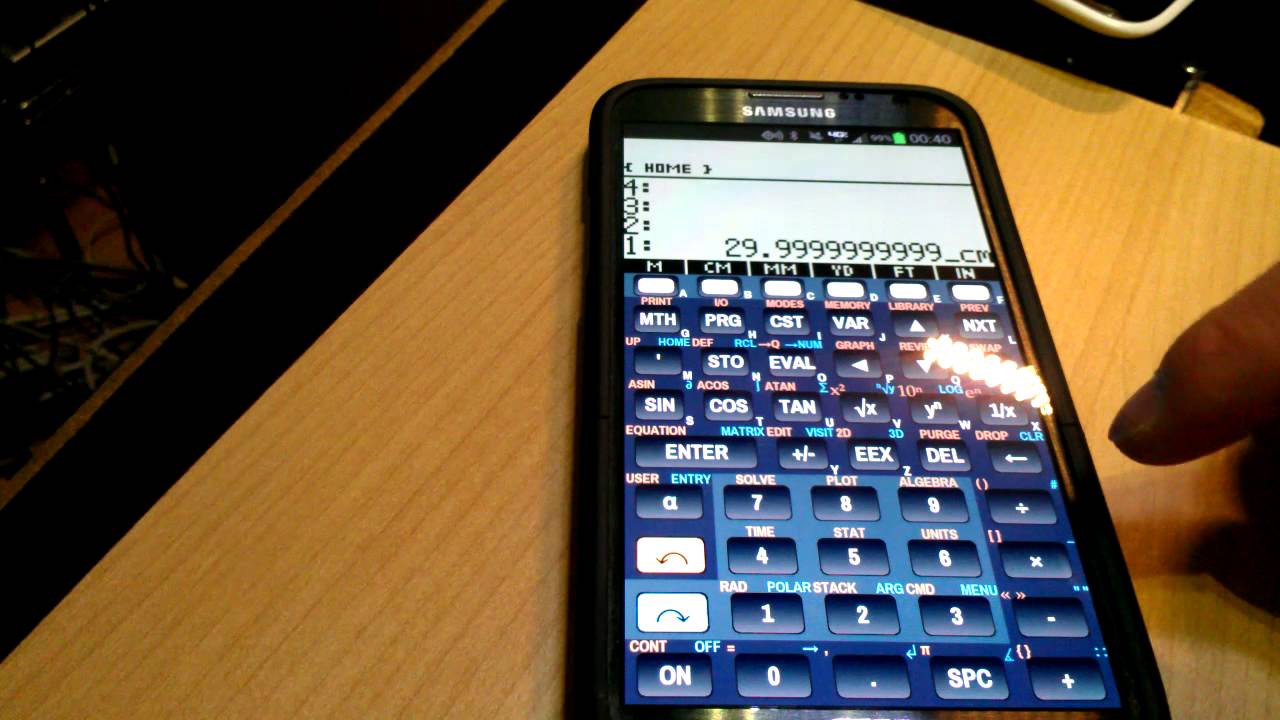 droid48 - HP 48 Scientific Calculator Emulator - Reverse Polish ...