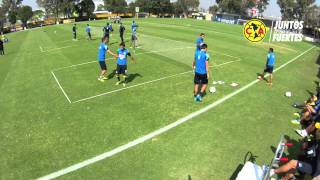 Entrenamiento Águila Previo América vs Tigres