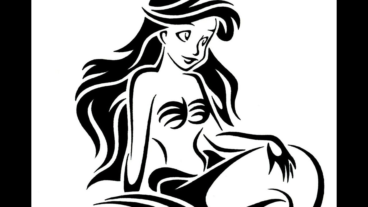 easy draw to tattoos tribal Draw Tattoo Little YouTube Mermaid Tribal How The Style Design To easy draw to tattoos tribal Draw Tattoo Little YouTube Mermaid Tribal How The Style Design To