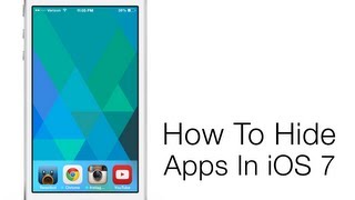 How To Hide Stock Apps In iOS 7