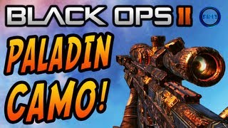 Black Ops 2 "PALADIN" Camo DLC! - New Paladin Personalization Pack! - (COD BO2 Gameplay)